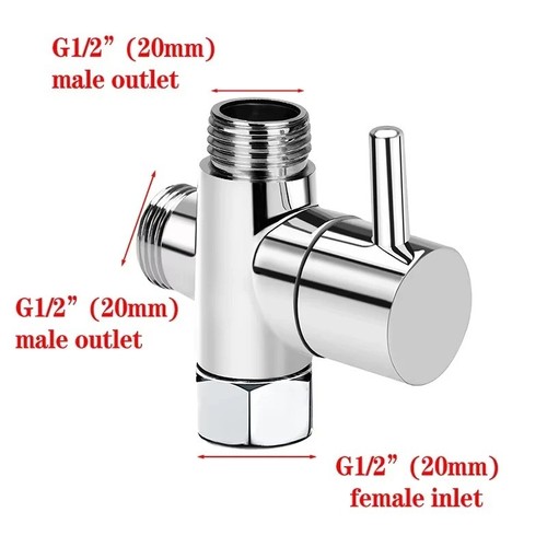 Brass way shower - g1/2,