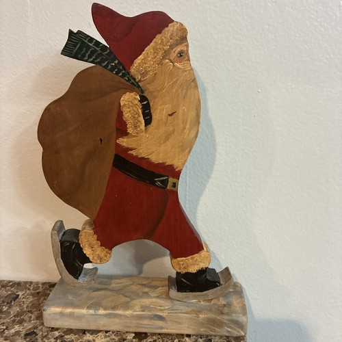 Vtg wooden hand - wooden, carved