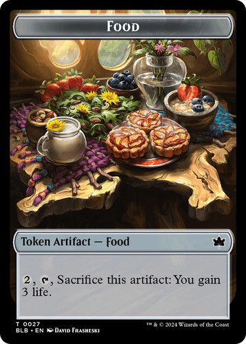 Mtg food token bloomburrow - mtg, [bloomburrow