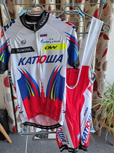 Santini katusha piece - katusha, 2-piece