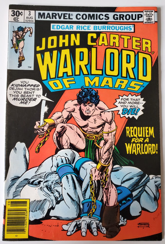 John carter warlord mars 3 - carter, #3
