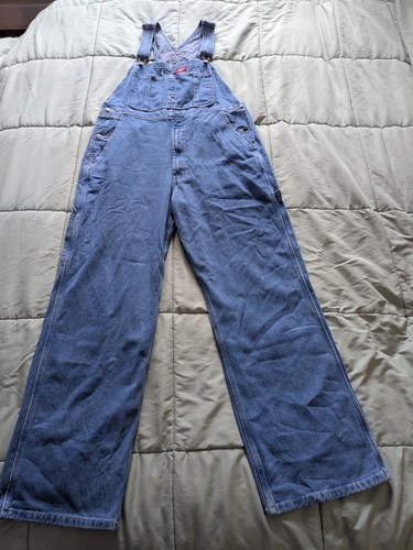 Dickies denim overalls - denim,