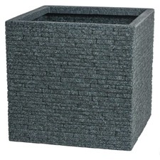 Strata Slate Square Planter