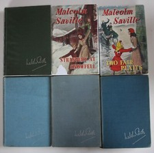 Malcolm Saville - Set of 6 Jilles books -  4 are 1st Edition