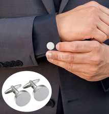 Plain round silver plated - round,