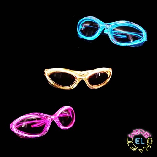 Glasses glowing shades - glasses,