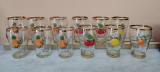 12 Vintage BRITVIC GLASSES