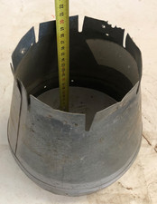 Galvanised steel ducting ventilation extraction Duct reducer 225 / 125