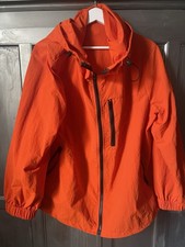 Burnt Orange Hooded Waterproof