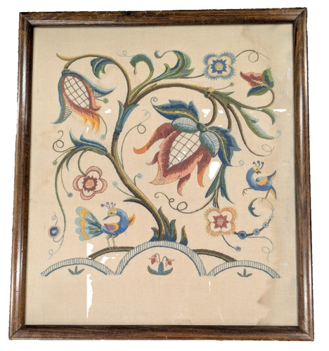 Vintage framed jacobean - framed,