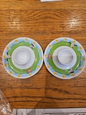 Pair of Lovely Vintage Milky