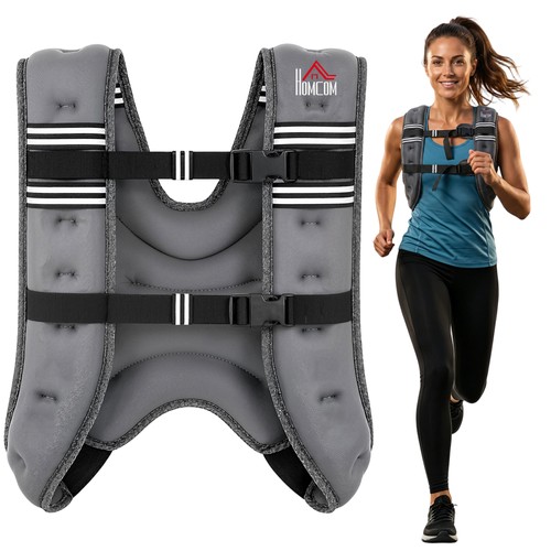 Homcom 5kg weighted vest - weighted,