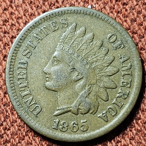 1865 indian head cent - 1865,