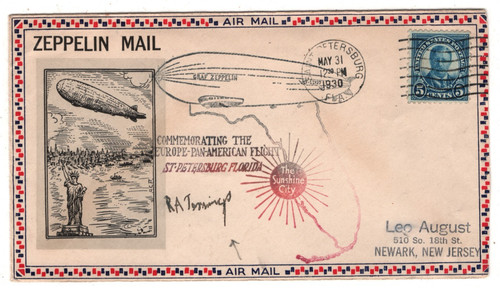 Graf zeppelin usa air - air, $1