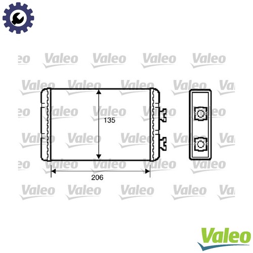 Heat exchanger interior - heat,