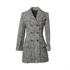 Louis Vuitton 15AW Wool coats 34 Ladies' White gold  RW152A F8CO11UK4