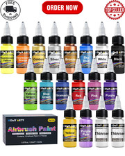 Airbrush Paint - 16 Colors