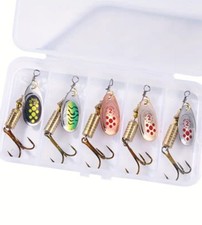 5x Fishing Spinner/mepps