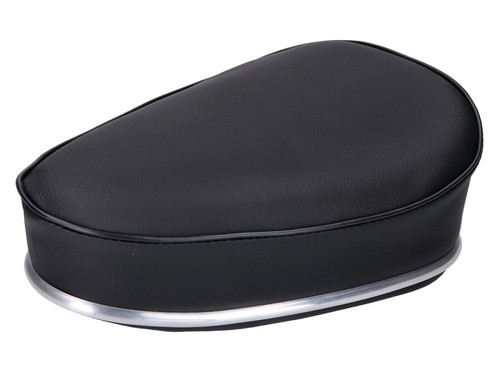 Saddle seat black - seat, with