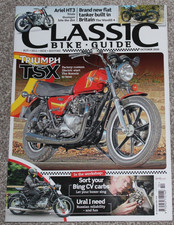 Classic Bike Guide Magazine Oct 2020 No 353 Triumph TSX (30622 M111)