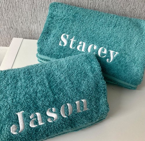 Personalised towels any name - personalised,