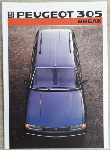 Peugeot 305 break brochure - peugeot,