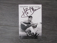 Hank Marvin the Shadows Guitar Player CD Original Hand Signed Promotional Photo