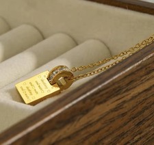 Ladies stainless steel - steel, gold