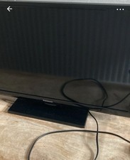 Panasonic 24” tv with remote control.