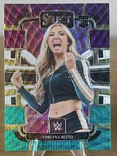 2024 WWE Panini Select Concourse Adriana Rizzo Tri-Color Prizm #9 Rookie RC