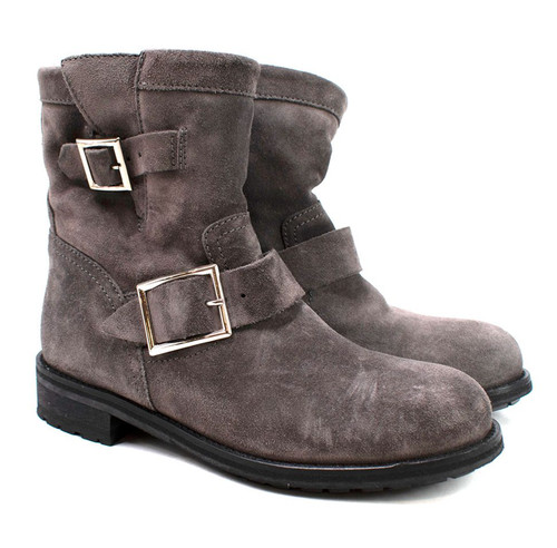 Jimmy choo grey suede - grey, ii