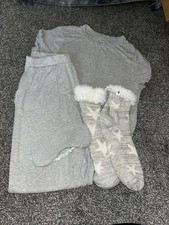 Grey Sleep Set Primark PJs