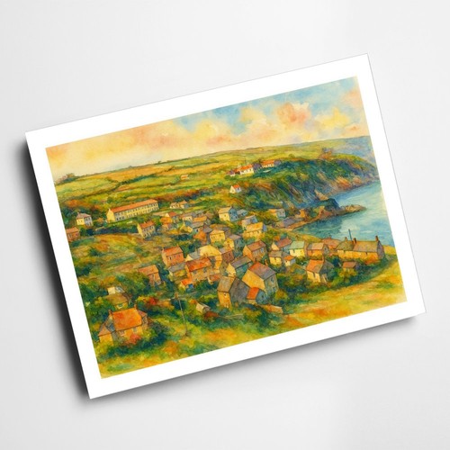 Print the village - -, village,