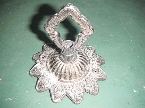 Vintage brass ceiling - brass, light