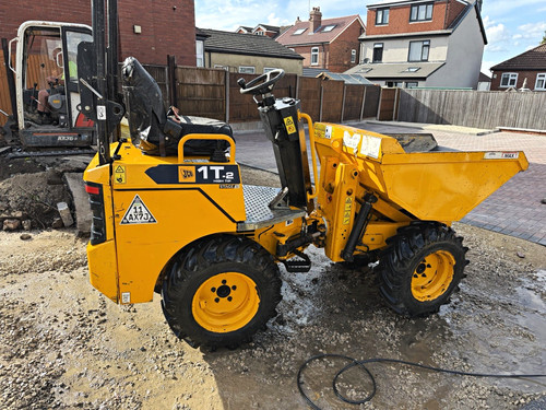 Jcb high tip - tip, site