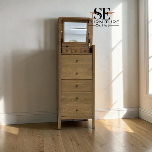 White wax finished solid oak - finished,