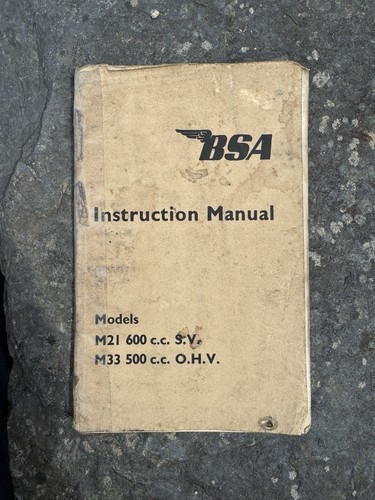 Bsa vintage motorcycle - vintage,