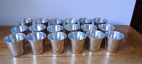 Vintage dariole moulds - 18,