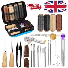 Leather sewing kit hand - leather,