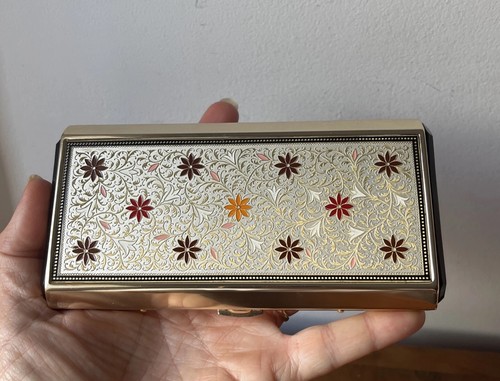 Brass enamel inlaid music - inlaid,