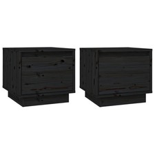 1/2x Solid Wood Pine Bedside