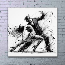 Dynamic Black & White Tango