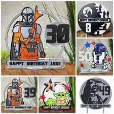 S-Wars Character Inspired Cake