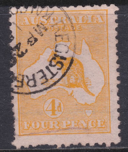 1913 orange roo kangaroo - 4d,