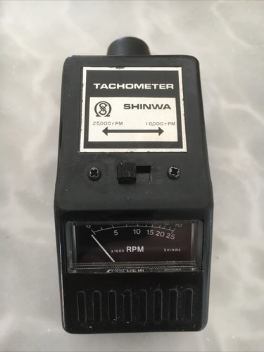 Model aircraft tachometer - model,