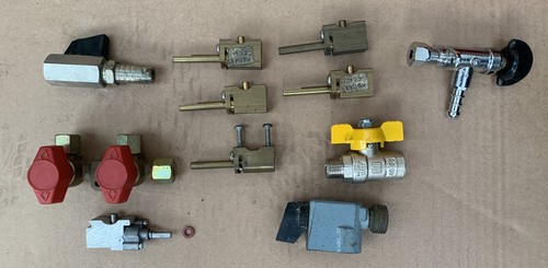 Job lot gas - taps, caravan