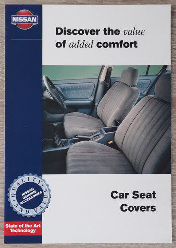 Nissan car seat - nissan, covers