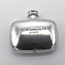 Antique Silver Plated Hip