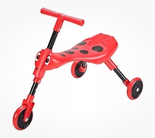 Wheel foldable ride on - wheel,