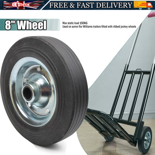 Wheel 200mm solid rubber - solid,